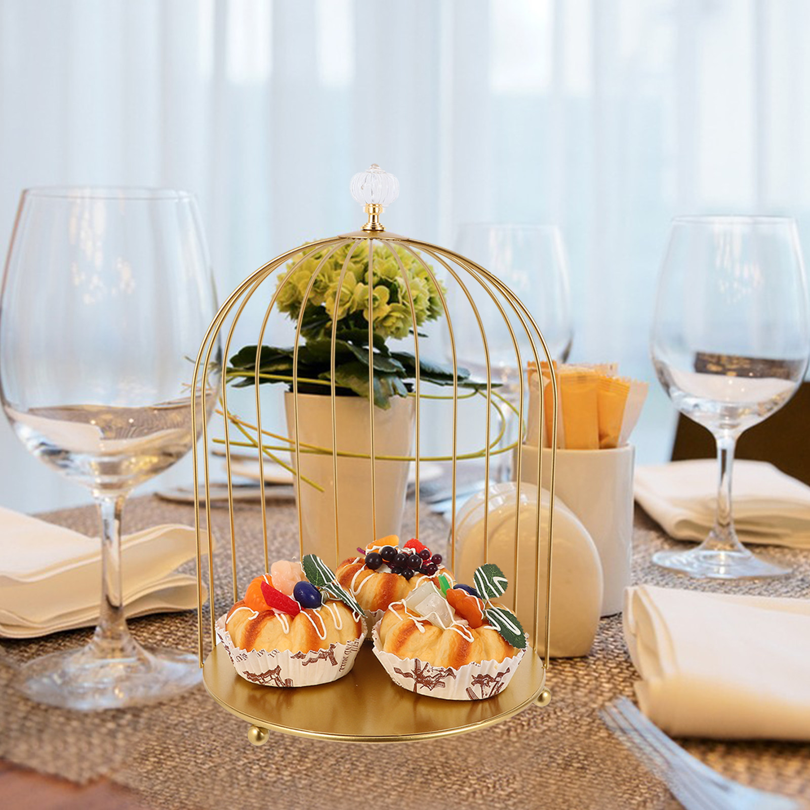 Birdcage Cupcake Stand 2 Tier  - Cupcake Stand Tier ulasan dan harga