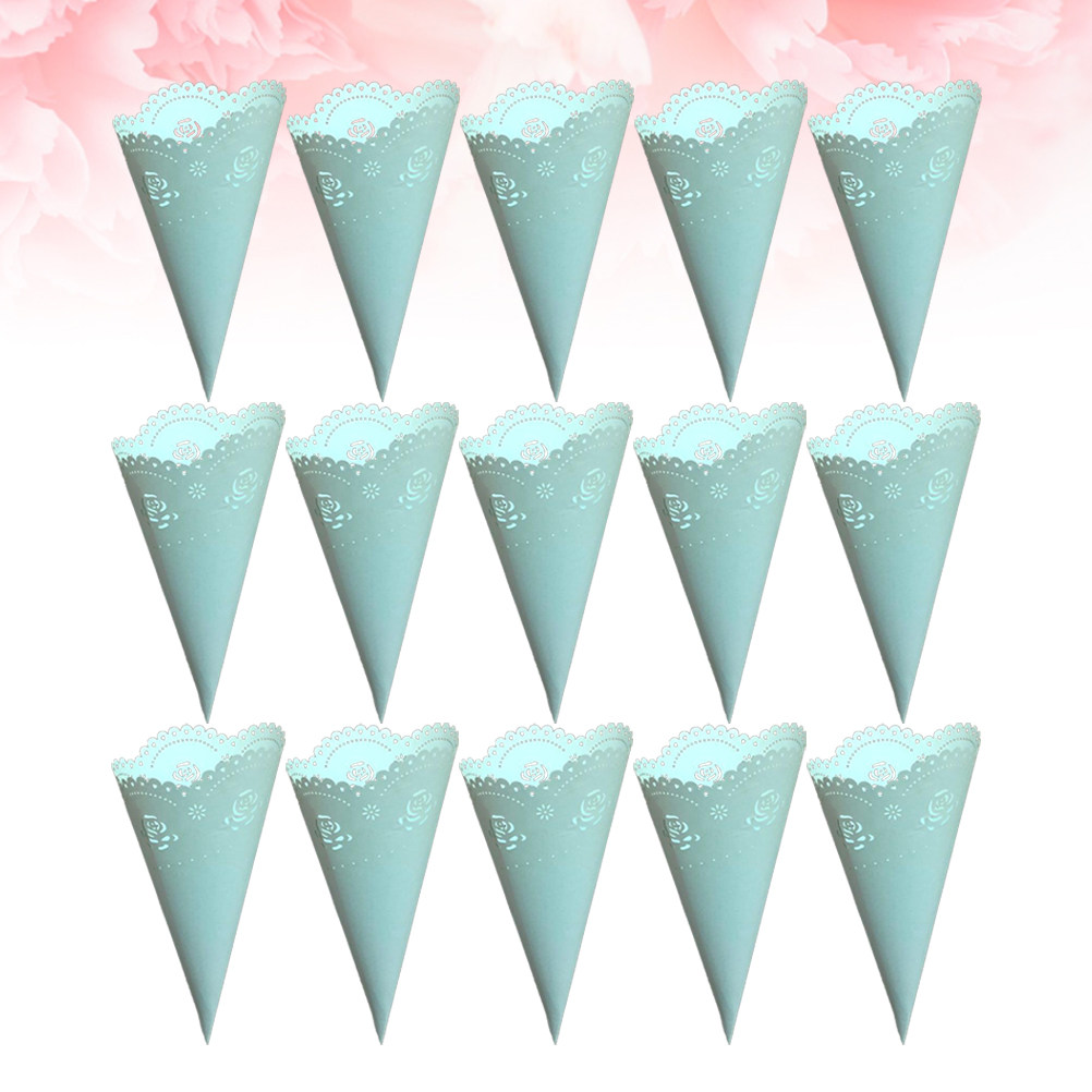 20Pcs Hollow Confetti Holders  - Papercraft Supply Confetti ulasan dan harga