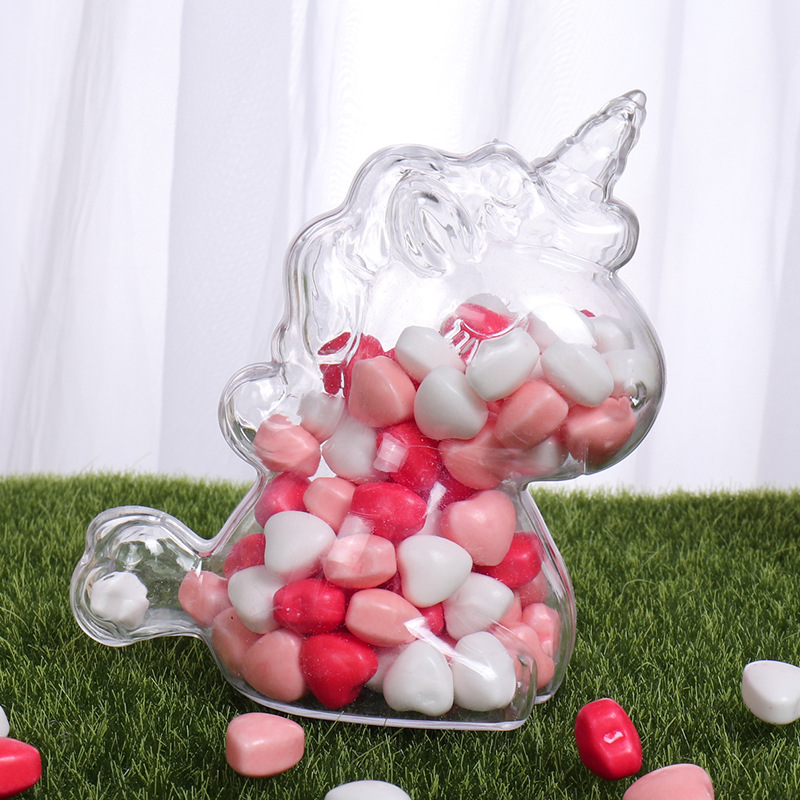 6Pcs Transparent Plastic Unico - Event Party Box ulasan dan harga