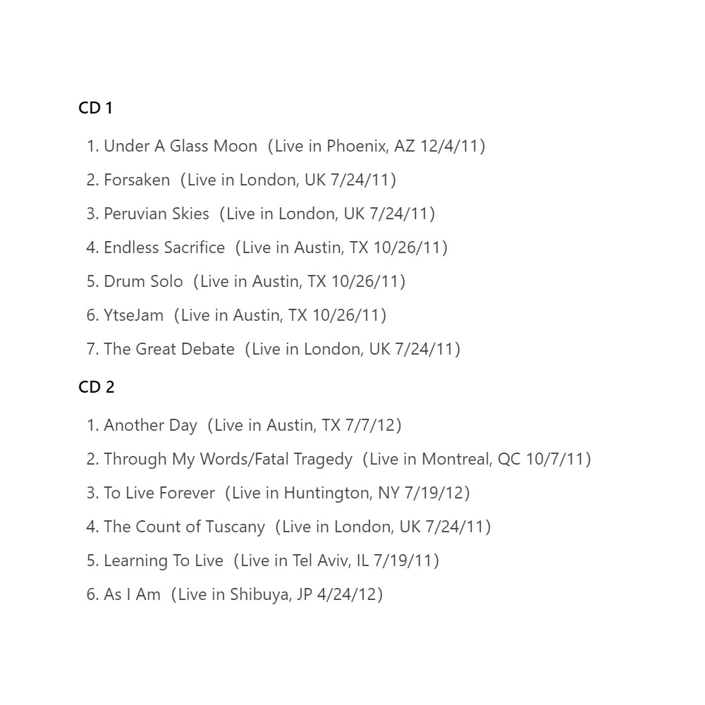CD Dream Theater's 11th studio - Event & Party Supply Photos ulasan dan harga